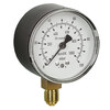Diaphragm drum pressure gauge Type 383 steel R63 measuring range 0 - 160 mbar process connection brass 1/4" BSPP